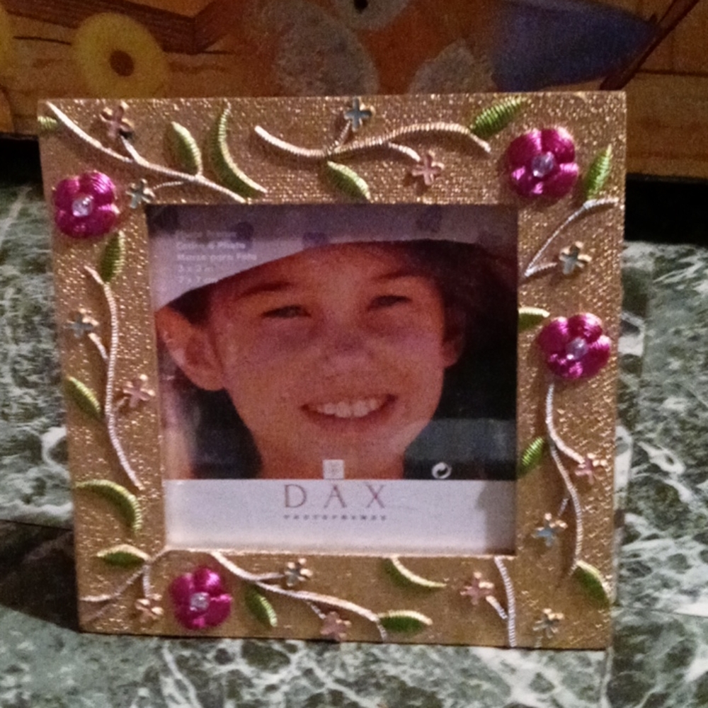 Flower picture frame